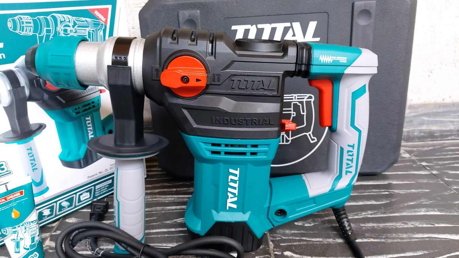 Rotomartillo TOTAL Industrial 1500W SDS-Plus - Imagen 2